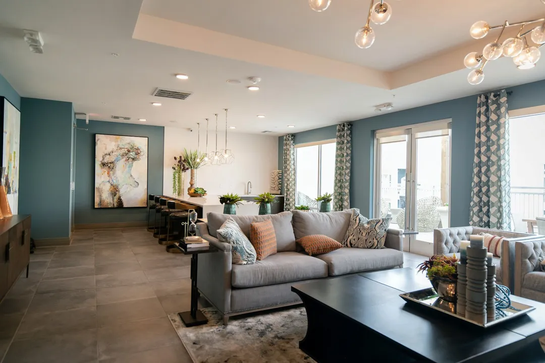 Interior panorama of the kind used as a viewpoint in a 360° virtual tour